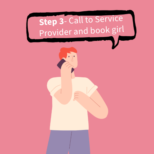 How to Book Genuine Call Girls in Chandigarh step-3